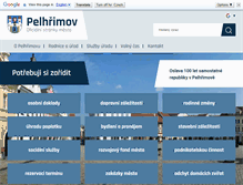 Tablet Screenshot of pelhrimov-city.eu